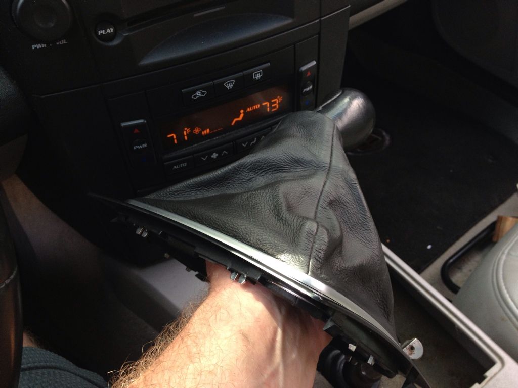 DIY Removing Shifter Knob and The CTS V Shifter Boot Upgrade